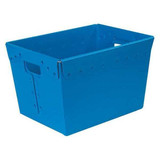 Partners Brand Space Age Totes,18x13x12",Blue,PK6 BINS185