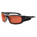 Ergodyne Glasses,Safety,Copper,Blk 50020