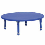 Preschool Activity Table,Blue,Round,45"