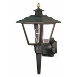 Nuvo Outdoor Wall Fixture,1L,17",Black SF77-896