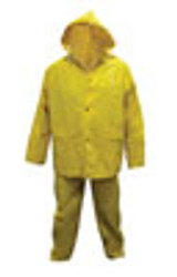 Heavy-Duty PVC/Polyester Rain Suit, Medium 6812-01