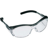 3M Nuvo Protective Eyewear 11411-00000-20 Clear Anti-Fog Lens Grey Frame 20 ea/Case 11411-00000-20