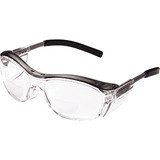 3M Nuvo Protective Eyewear 11435-00000-20 Clear Lens Grey Frame +2.0 Diopter 20 ea/Case 11435-00000-20