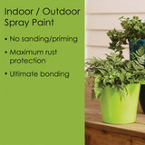 Krylon Fusion All-In-One 12 Oz. Gloss Spray Paint, Jungle Green K02712007 788396