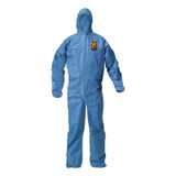 KleenGuard A20 Breathable Particle Protection Coverall, Blue Denim, 4X-Large, ZF, EBWAH