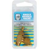 Dial 1/4 In. C X 1/8 In. MPT Needle Angle Valve