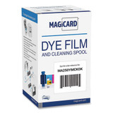 Magicard® YMCKOK Color Ribbon, Black/Cyan/Magenta/Yellow MA250YMCKOK