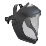 Honeywell Uvex™ Bionic Face Shield, Matte Black Frame, Clear Lens S8510