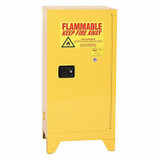 Eagle Mfg Flammable Liquid Safety Cabinet,Yellow 1906XLEGS
