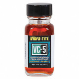 Vibra-Tite Threadlocker,Red,30mL,Flash 30 deg. 21830