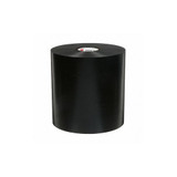 3m Elec Tape,100 ft Lx6" W,20 mil,Black,PK4 51-UNPRINTED-6x100FT