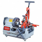 Rothenberger Portable Pipe Threading Machine,1 hp 63004