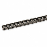 Tsubaki Roller Chain,10ft,Hollow Pin,Steel 80HPB
