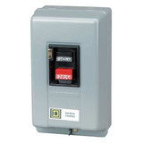 Square D ManualMotorStarter,NEMA,PushButton,Therm 2510MCG2