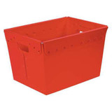 Partners Brand Space Age Totes,18x13x12",Red,PK6 BINS187
