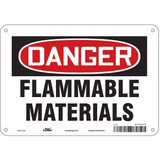 Condor Danger Sign,7 in x 10 in,Aluminum 478H54