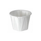 Sim Supply Disposable Portion Cup,1 oz,White,PK5000  100-2050