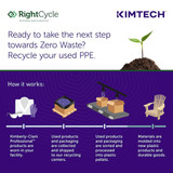 Kimtech Disposable Gloves,Nitrile,XL,PK90 62774