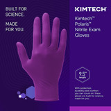 Kimtech Disposable Gloves,Nitrile,XL,PK90 62774