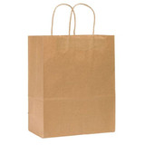 Manufacturer Varies Shopping Bag,Merchandise,Brown,PK250 87124