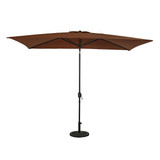 Island Umbrella Rectangle Umbrella Coffee NU6860
