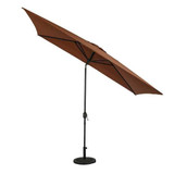 Island Umbrella Rectangle Umbrella Coffee NU6860