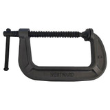 Westward C-Clamp,Gray,3 in Throat D. 806ET6