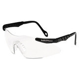 Smith & Wesson® Magnum 3g Safety Glasses, Mini Black Frame, Clear Lens 19822