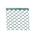 Tenax 4 Ft. x 25 Ft. Green High Density Polyethylene Poultry Fence 72120428 728897