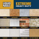 Liquid Nails 28 Oz. Extreme Heavy Duty Construction Adhesive LNP-907 780733