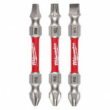 Milwaukee Tool Impact Bit Set,1/4" Hex Shank 48-32-4319