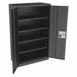 Tennsco Storage Cabinet,78"x48"x24",Black,4Shlv J2478SUELBK