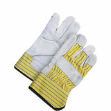 Bdg Leather Gloves,L/9 30-1-W10EL