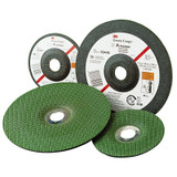 Green Corps Flexible Grinding Wheel, 4 1/2" Dia, 7/8 Arbor,  1/8" Thick, 36 Grit