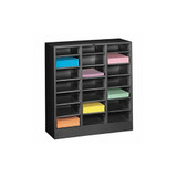 Tennsco Literature Sorter,33" H,Black 4075BK