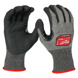 Milwaukee Tool Knit Gloves,Finished,Size L 48-73-7152E