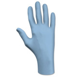 7500 Series Nitrile Disposable Gloves, Powder Free, 4 mil, X-Small, Blue