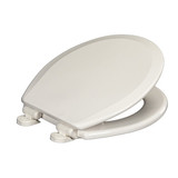 Centoco Toilet Seat,Round,White,Plastic 750SCCT-001