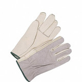 Bdg Leather Gloves,Shirred Slip-On,XL 20-1-1592-12