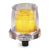 Federal Signal Hazardous Warning Light,LED,Amber 225XL-120-240A