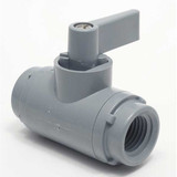 Sim Supply PVC Ball Valve,Inline,FNPT,1/4 in  3992290