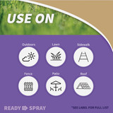 Bonide MossMax, 32 Oz. Ready To Spray Hose End Algae, Moss, & Lichen Control 728 716659