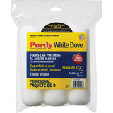 Purdy White Dove 9 In. x 1-2 In. Woven Fabric Roller Cover (3-Pack) 140864000 783151