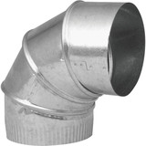 Imperial 28 Ga. 5 In. Galvanized Adjustable Elbow GV0290-C