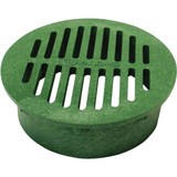 NDS 8 In. Green PVC Round Grate 20