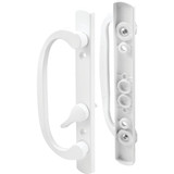 Prime-Line Mortise Style Sliding Door Handle Set With Offset Thumbturn C 1280
