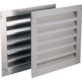 Air Vent 8" x 8" Square White Gable Attic Vent RL808900 Pack of 6