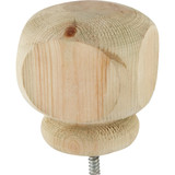ProWood 3-1/2 In. x 3-1/2 In. Treated Wood Screw-On Contemporary Post Cap 106093