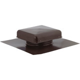 NorWesco 7-3/4" Galvanized Steel Brown Static Roof Mount Attic Vent 556159