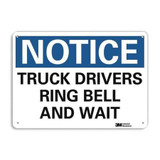 Lyle Notice Sign,10 inx14 in,Plastic U5-1580-NP_14X10